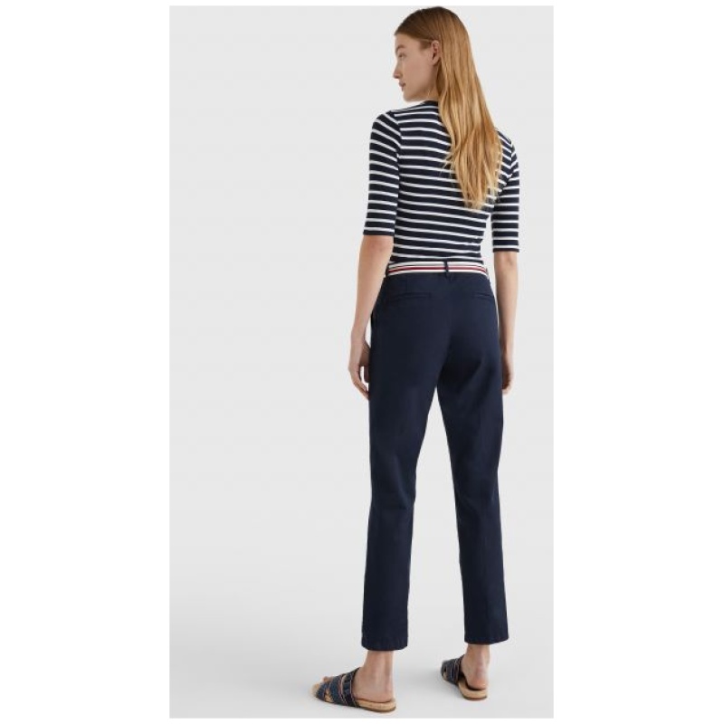 HAILEY SLIM CO TENCEL CHINO PANT